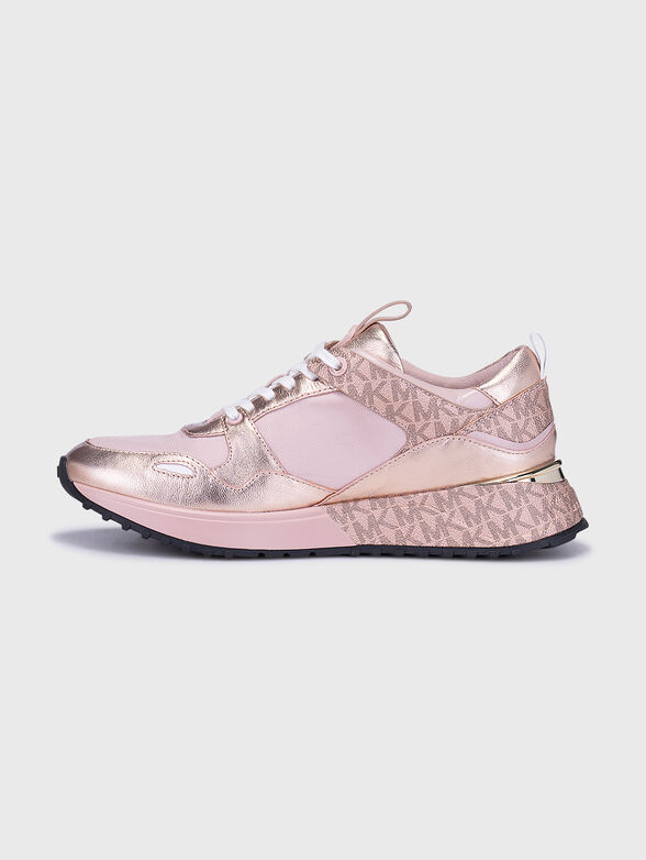 THEO pink sneakers with shiny details - 4