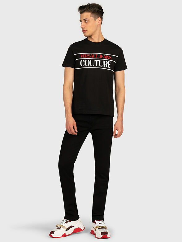 T-shirt with maxi logo - 4