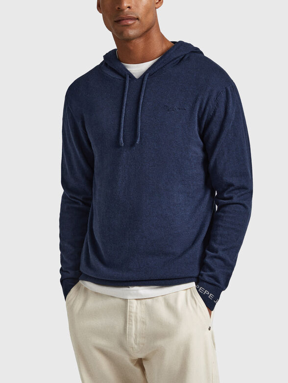 ANDRE dark blue sweatshirt - 1