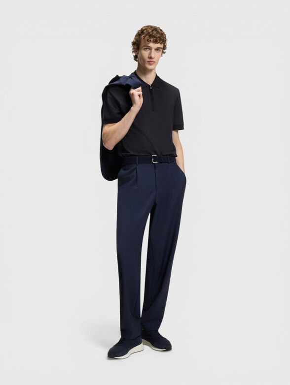 Polo shirt with a zip - 2