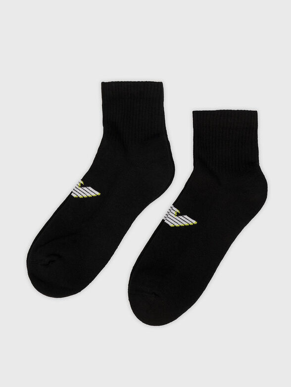 Set of two pairs of socks with logo - 1