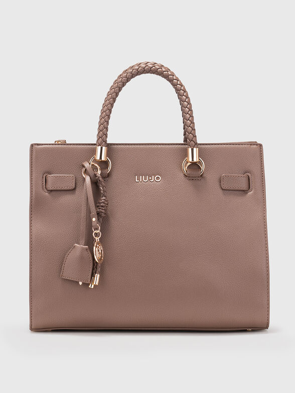 Brown eco leather bag - 1