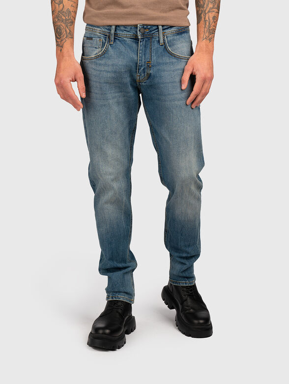Jeans with washed effect - 1