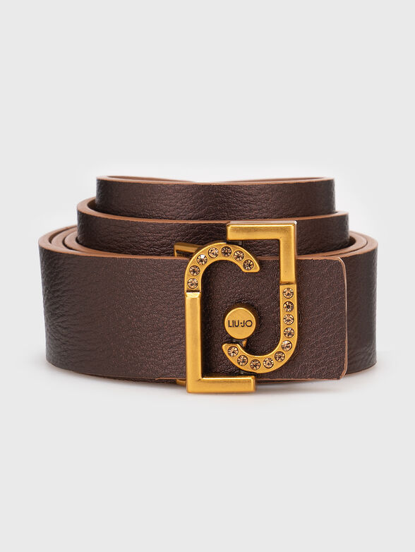 Double-face belt with logo buckle - 2