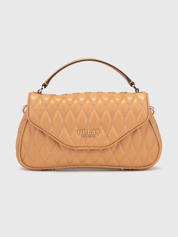 VALLA beige quilted effect bag - 1