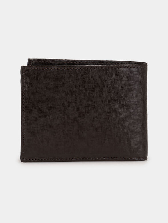 TEVERE wallet in dark brown color - 2