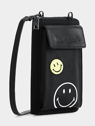 SMILEY smartphone pouch with embossed logo - 3