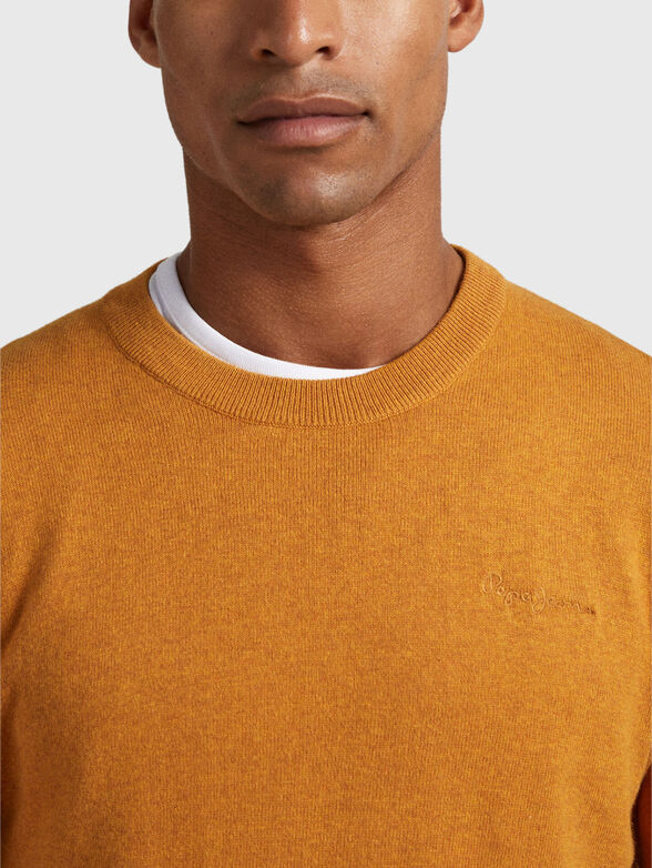 ANDRE black sweater with crew neck - 4