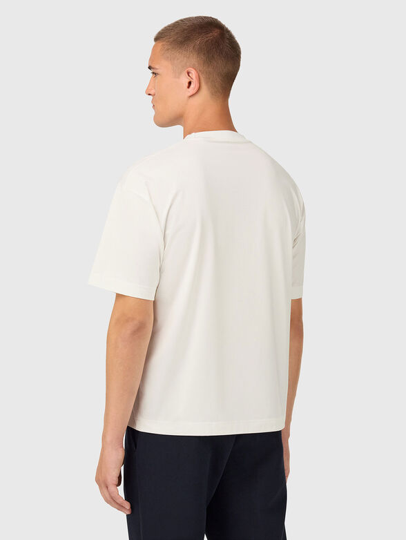 Crew neck white T-shirt - 3