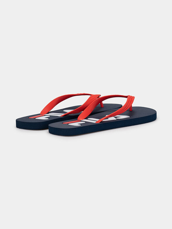 TROY black flip flops - 3