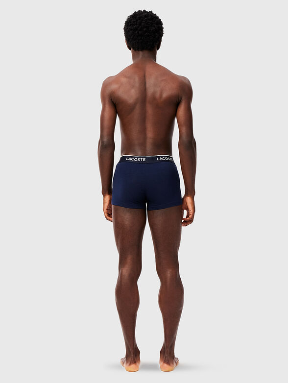 Set of three pairs of boxers with contrast tape - 3