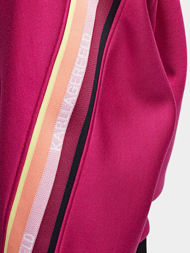 Sweatshirt with logo strap - 5