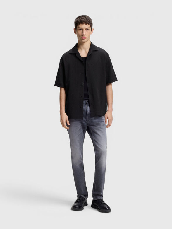 Oversized cotton-blend shirt - 2