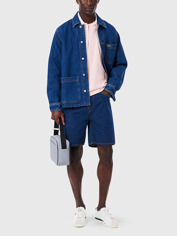 Beige cotton T-shirt  - 2