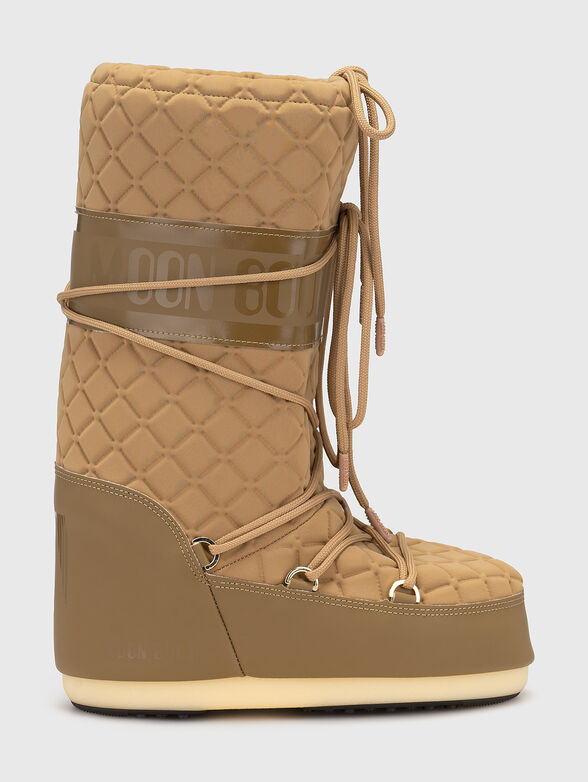 ICON quilted effect boots - 1