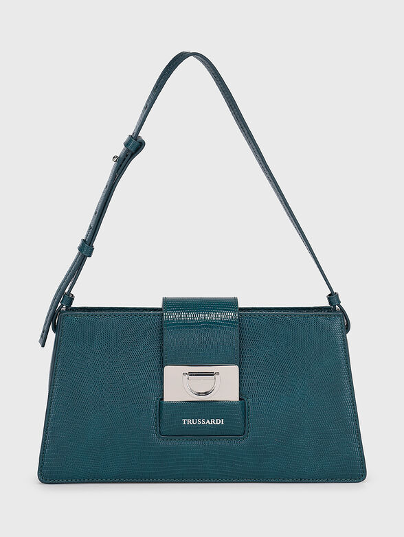 IVY black shouder bag with metal detail - 1