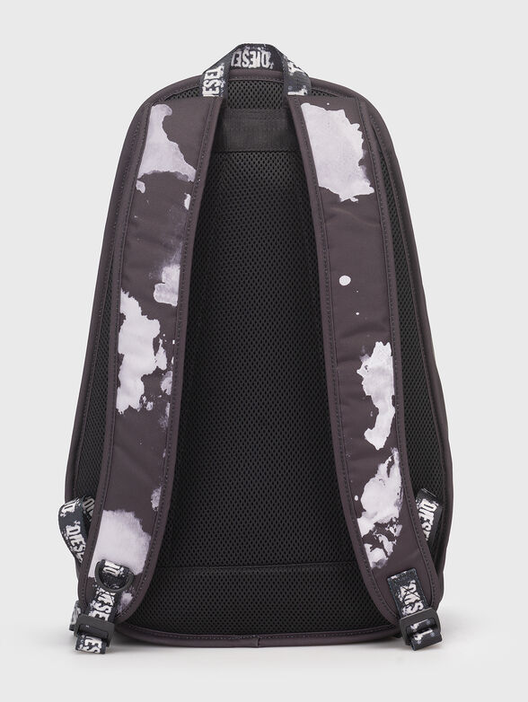 Backpack with art logo print  - 2