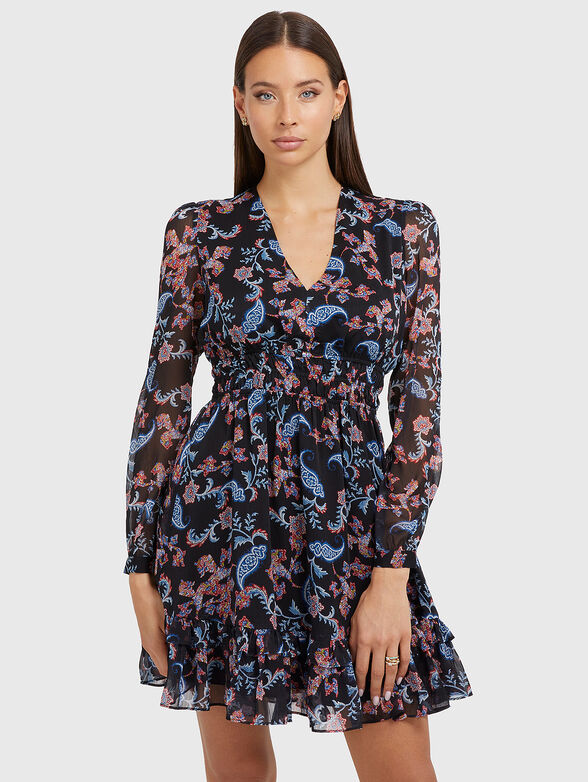 BRIGIDA dress with animal print  - 1