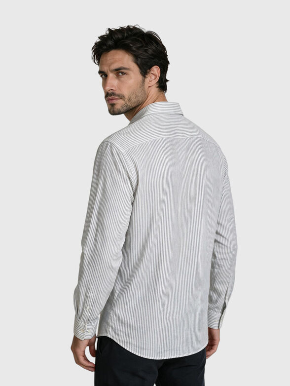 Striped long sleeved shirt - 3