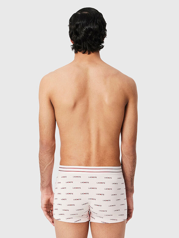 Set of three pairs of boxers with logo detail - 3