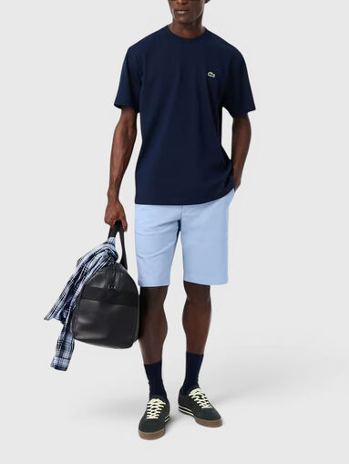 Beige chino shorts - 5