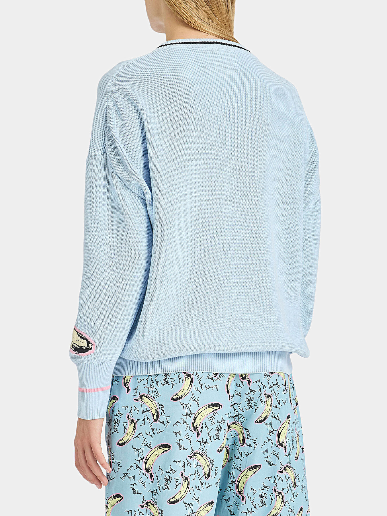 ニット/セーター ICEBERG - Character Knitting Top by GILMAR 楽天市場】ICEBERG TWEETY KNIT SWEATER (PURPLE)アイスバーグ