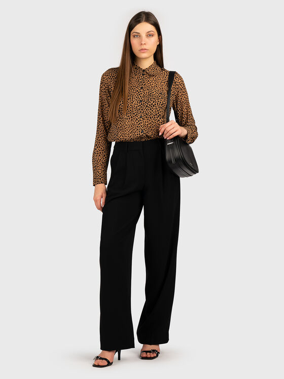 Long sleeve shirt with animal print - 2