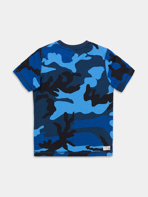 T-shirt with camouflage print - 2