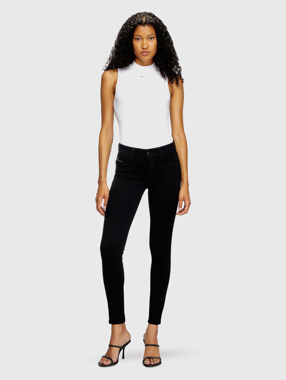 2017 SLANDY L.30 skinny jeans in black - 4