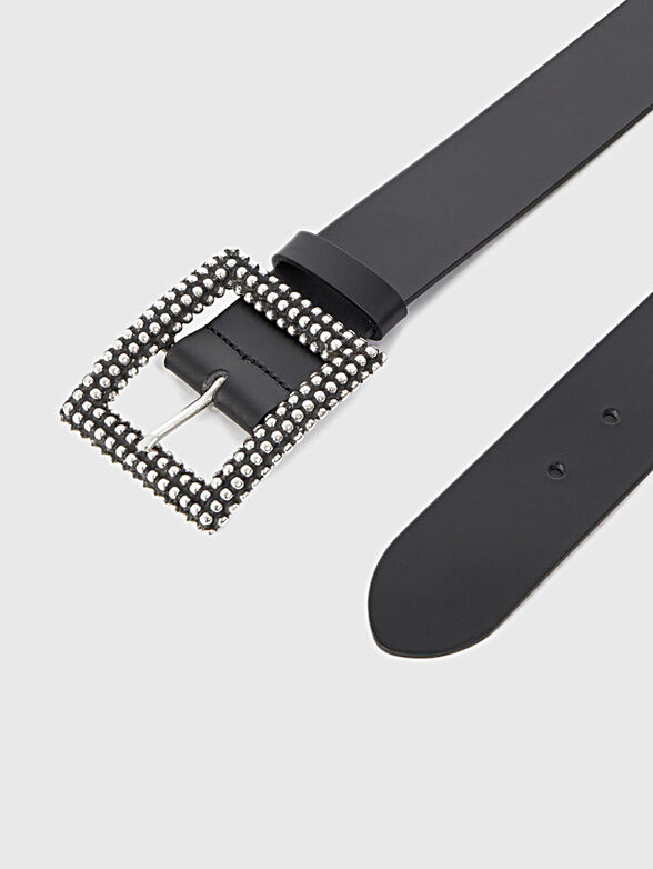 Black belt with accent buckle - 2