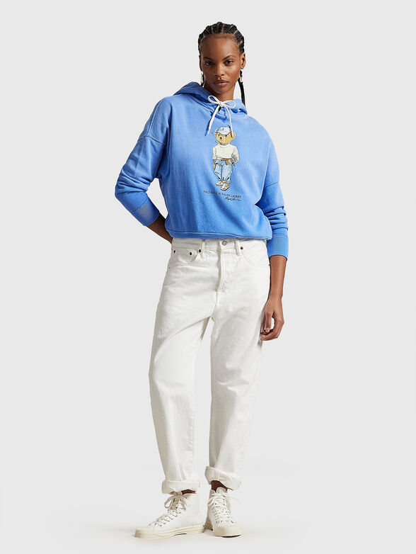 Polo Bear fleece hoodie - 2