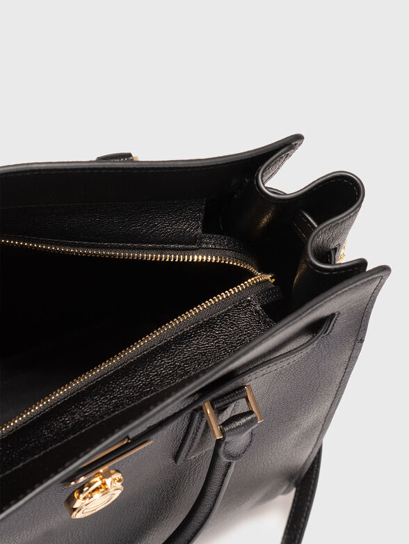 Leather bag with logo detail - 6