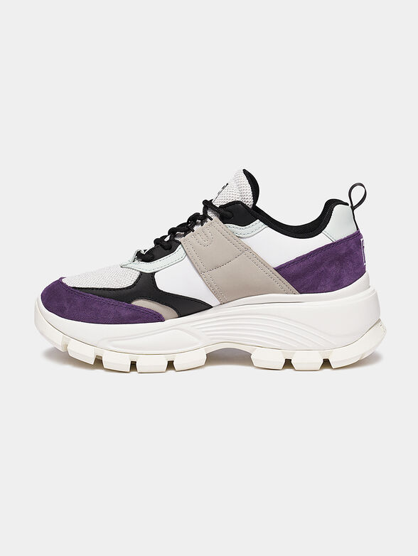CITY HIKING sneakers with different textures - 4