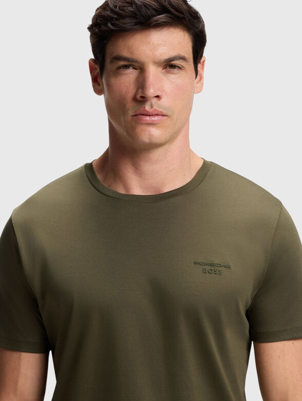 PORSCHE x BOSS cotton T-shirt  - 4