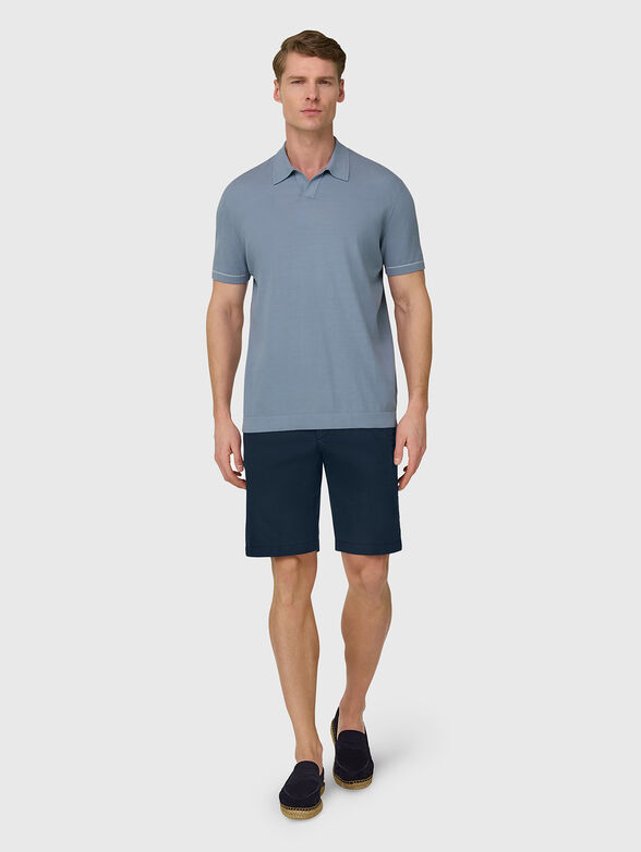 Cotton-blend shorts  - 4