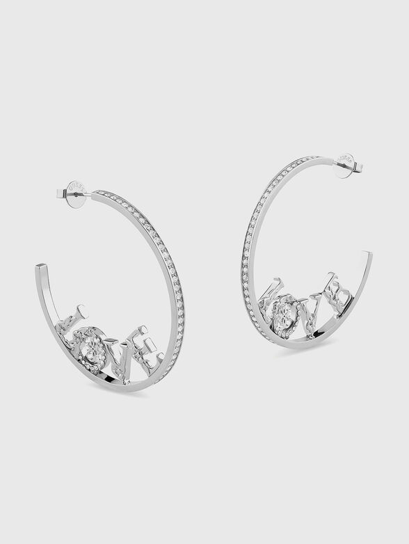 LOVE & FLOWERS hoops - 1