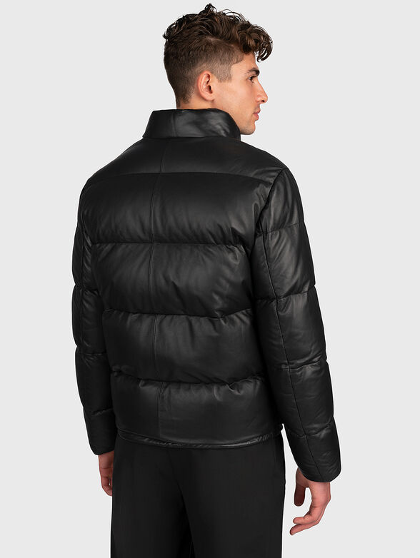 Padded jacket in black color - 2