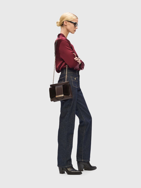 K/NOVA leather crossbody bag - 2