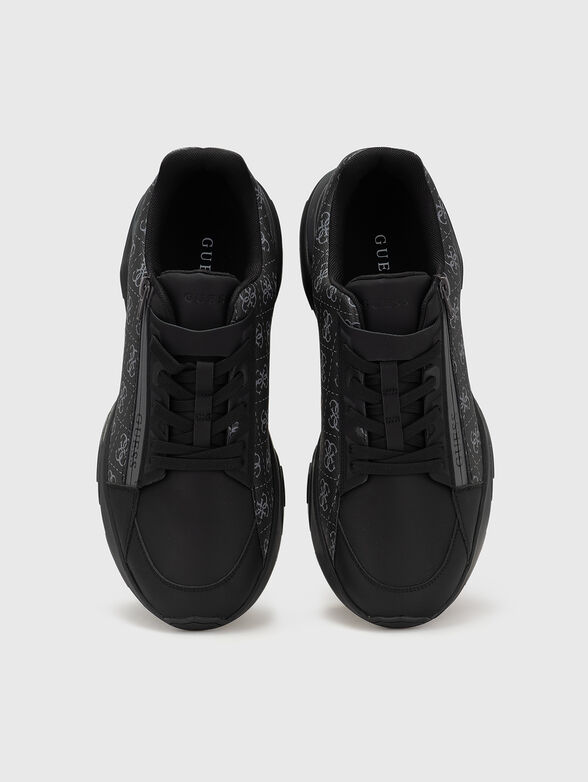 VALLA sneakers with monogram logo - 6