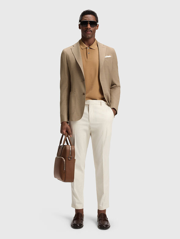 P-HANRY slim wool blend jacket - 2