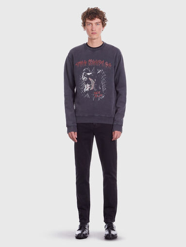 DOBERMAN print sweatshirt  - 4