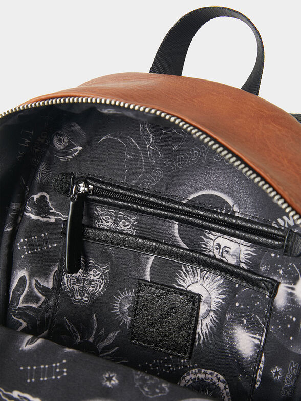 Black backpack with logo - 5