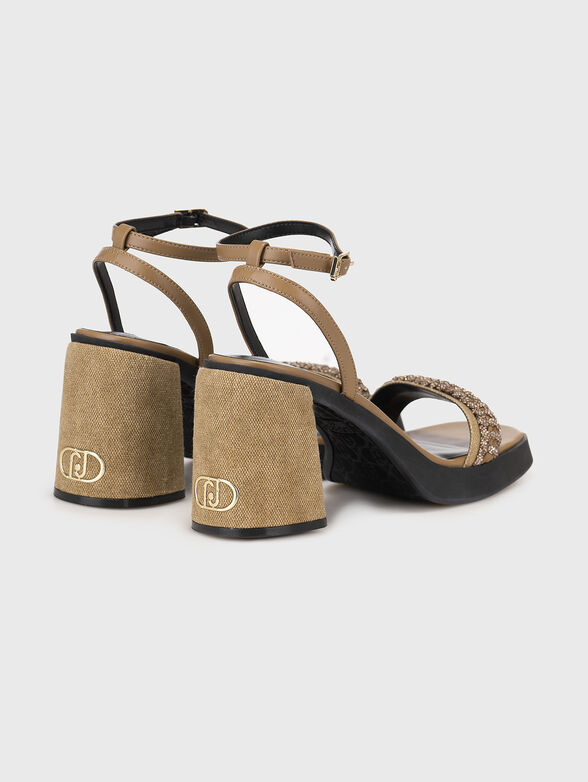 GISELE heel sandals - 3