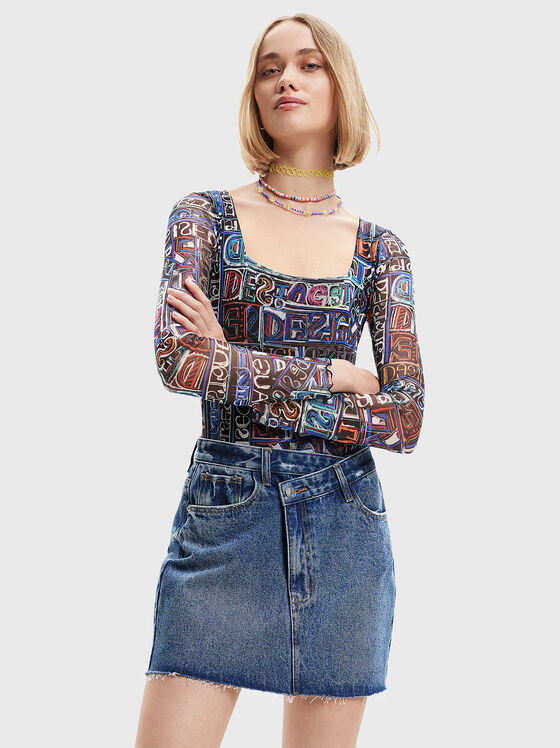 Body with art print - 1