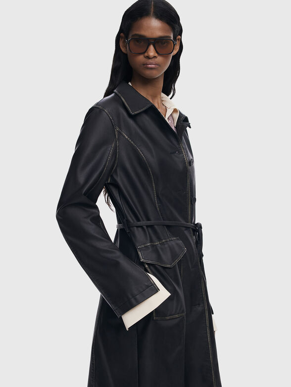 LILLY coat made of eco leather  - 4