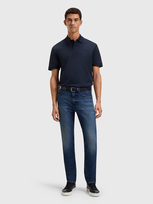 Straight jeans with washed effect - 4