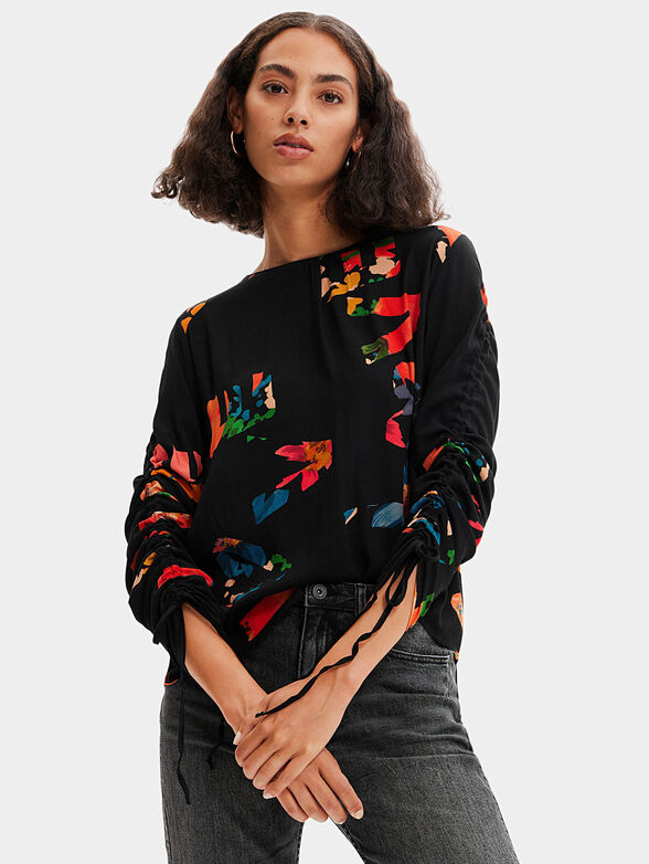 LOVE blouse with adjustable sleeves - 1