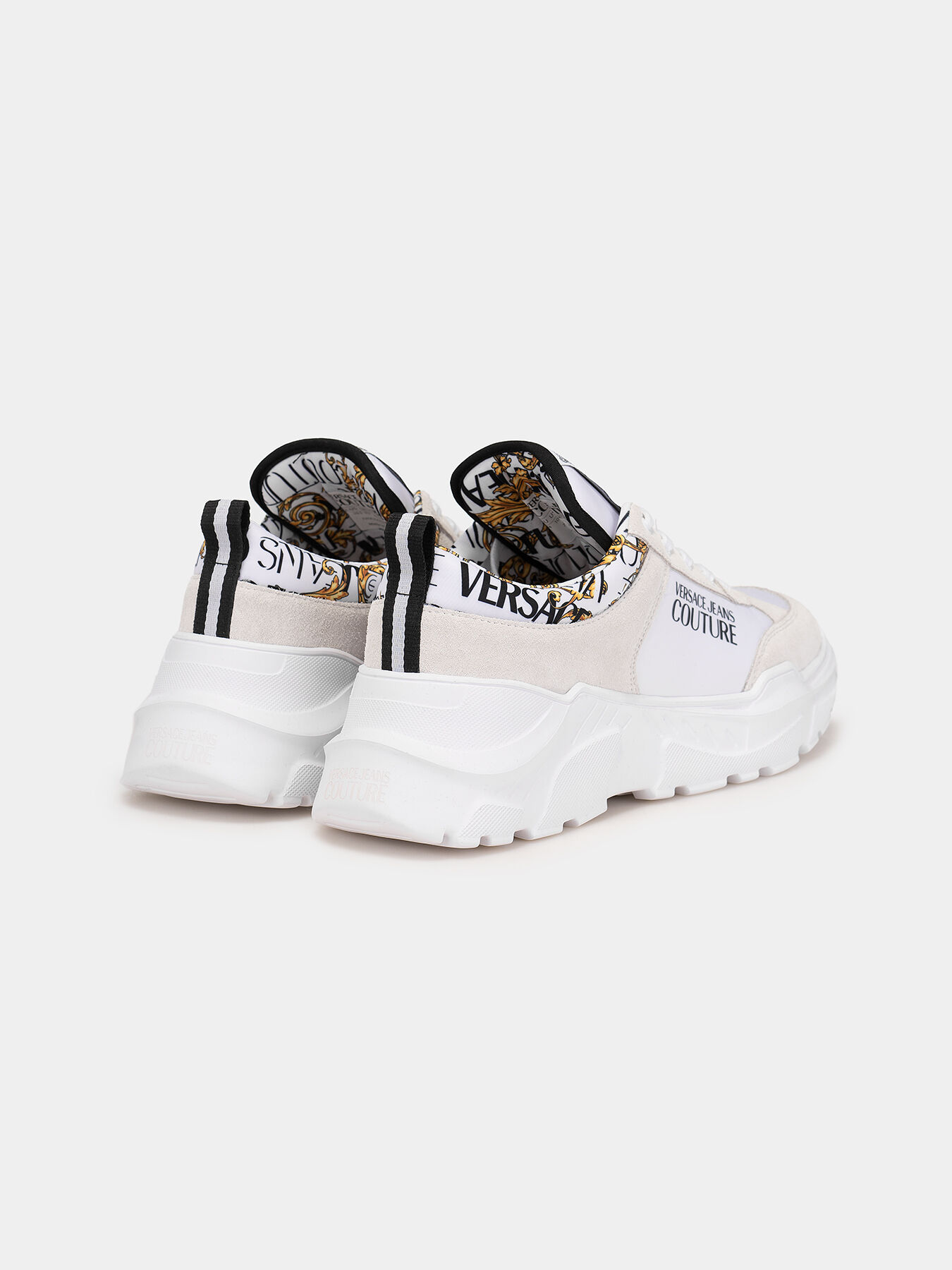 FONDO SPEEDTRACK sneakers with baroque details brand VERSACE