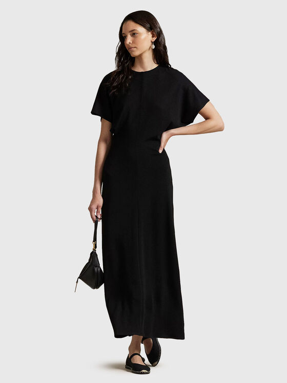 Миди рокля от вълнен бленд - 1