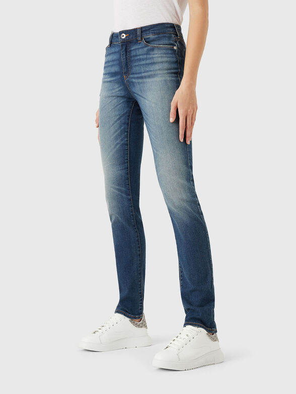 Skinny jeans with washed effect - 1